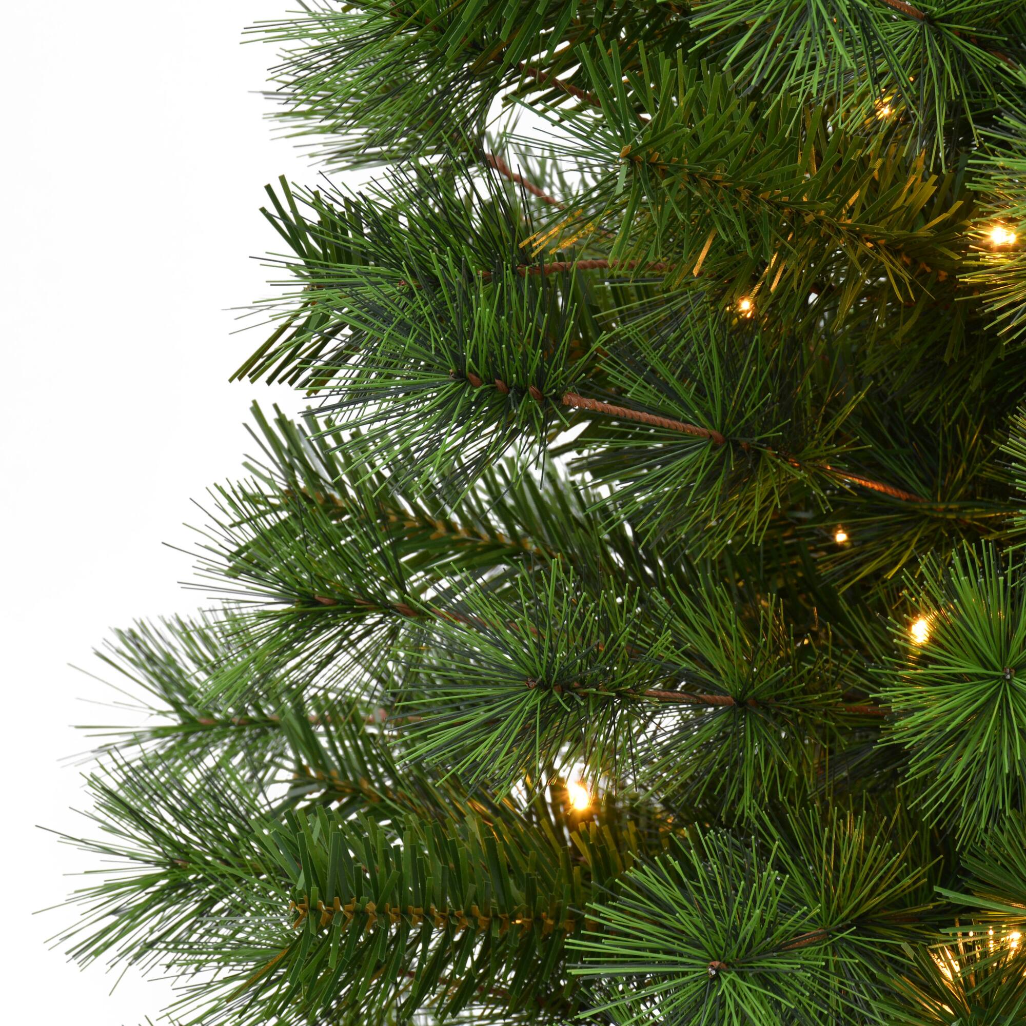 3.5ft. Pre-Lit Battery Operated Potted Artificial Christmas Trees